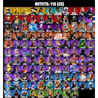 🔥👑 OG FORTNITE ACCOUNT | MIDAS 👑 PREDATOR 💀 OPTIMUS PRIME 🤖 | MARVEL 🦸‍♂️ | 119 SKINS | FA