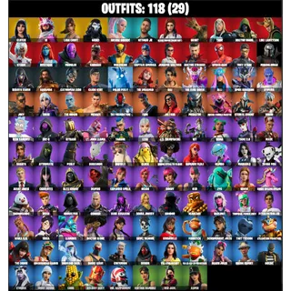 💥 ELITE VAULT fortnite account | Black Widow + Catwoman Zero + OG Marvel | 118 Skins | 2900 vbuks| PC/PSN/Xbox ⚡