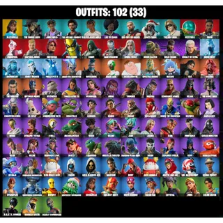 🔥 ELITE VAULT | The Weeknd + Slayer Juice WRLD | Geralt of Rivia | 102 Skins | Full Access | PC/PSN/Xbox ⚡