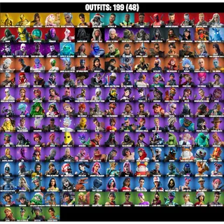 💥 OG Fortnite Account 199 Skins | Marvel + Star Wars + Rare Skins | Midas, Spider-Gwen, Darth Vader, Doom, Lara Croft ⚡