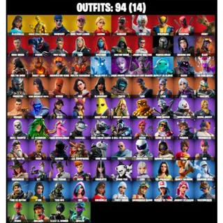 🔥 OG FOUNDERS PACK (WARPAINT & ROSE) 🌹 | EDDIE BROCK (VENOM) 🕷️ | CARNAGE | OG MIDAS | 94 SKINS | FA ⚡