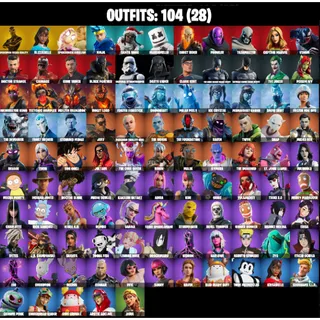 🔥 104 SKINS | RARE NARUTO & ITACHI 🍥 | SON GOKU 🐉 | THE DARK KNIGHT BATMAN 🦇 | NINJA | MIDAS REX 👑 | FA 📧