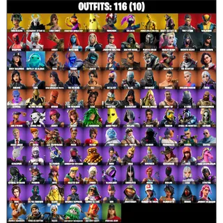 🔥 116 SKINS | RARE TRAILBLAZER (TWITCH PRIME) 🟣 | OG DRIFT & RAGNAROK ❄️ | MARVEL FULL SET | LARA CROFT | FA 📧