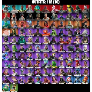 🔥👑 OG FORTNITE ACCOUNT | PALPATINE ⚔️ AHSOKA 🌌 | MARVEL 🦸‍♂️ | 112 SKINS +1600VB | FA 🔓