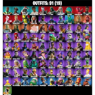 🔥👑 OG FORTNITE ACCOUNT | TERMINATOR 🤖 MICHAEL MYERS 🔪 | SUB-ZERO 🥶 | MARVEL 🦸‍♂️ | FA 🔓91skin