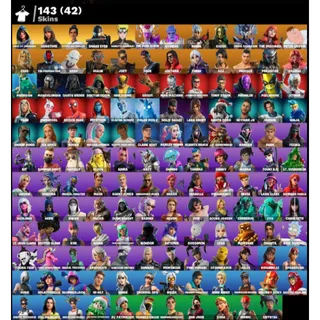 👑💎 OG FORTNITE ACCOUNT | RENEGADE RAIDER 🔥 FNCS CHAMPION 🏆 | MARVEL 🦸‍♂️ | 143 RARE SKINS | FA 🔓