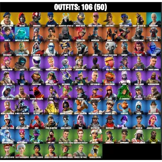 💥 Premium Fortnite Account | 106 Skins | Royale Bomber, Ragnarok, Chun-Li, Omega & More! ⚡