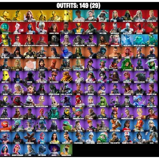 💥 ELITE VAULT Fortnite Account | Marvel + DC + Icons | 149 Skins | Full Access | PC/PSN/Xbox ⚡