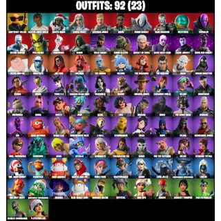 💥 Premium Fortnite Account | 92Skins  600 V-Bucks 💸 | Spider-Gwen, Deadpool, Tony Stark, Doom Slayer, Solid Snake & More! ⚡