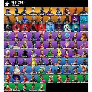🔥 FORTNITE ACCOUNT | 95 SKINS | NEO VERSA 🟦 | TRILOGY 🎯 | FULL NARUTO SET 🦊 | JOHN WICK 🕶️ | OG SKINS