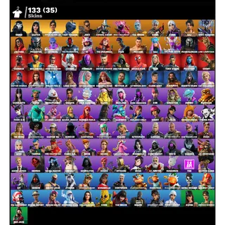 🔥👑 OG FORTNITE ACCOUNT | LARA CROFT 🗡️ PREDATOR 💀 | MARVEL 🦸‍♂️ | 133 SKINS | FA