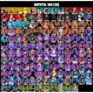 💥 ELITE VAULT | 3900 V-BUCKS | Marvel + Star Wars + Bugha | 154 Skins | Full Access | PC/PSN/Xbox ⚡