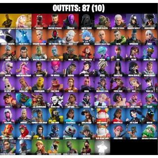 🎮 Fortnite Account | 87Skins | Spider-Man, Darth Vader, Doom Slayer, Geralt of Rivia, Omegarok, Spectra Knight | 200 vbuks