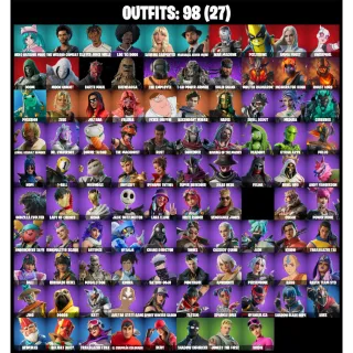 💥Fortnite Account | 98Skins | 750 V-Bucks | The Weeknd, Slayer Juice WRLD, Darth Maul, Solid Snake, Ascendant Midas & More! ⚡