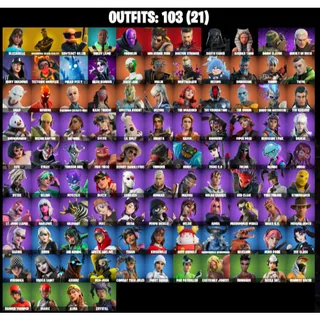 🔥 103 SKINS | BACKLASH (SUPERHERO) ⚡ | SPIDER-MAN 🕸️ | DARTH VADER ✨ | GERALT OF RIVIA ⚔️ | SIREN & AURA | FA 📧