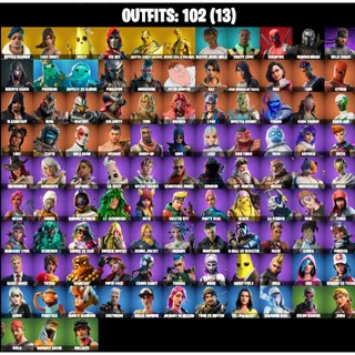 🔥👑 OG FORTNITE ACCOUNT | ROYALE BOMBER 🎖️ MIDAS 👑 | MANDALORIAN ⚔️ | LARA CROFT 🏺 | FA 🔓102skin