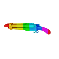 da hood rainbow double barrel 