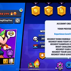 Rare OG Brawl stars acc