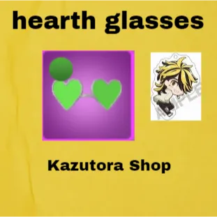 hearth glasses (green)