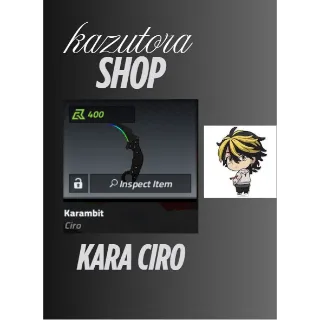 Karambit ciro