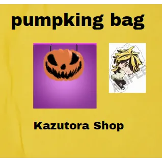 pumpking bag