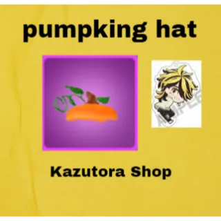pumpking hat