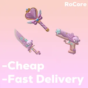 Sweet set w/Heart wand