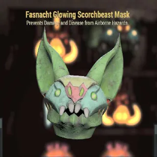 Glowing Scorchbeast Mask
