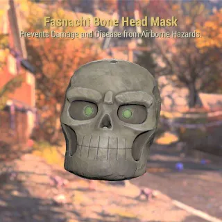 Fasnacht Bone Head Mask