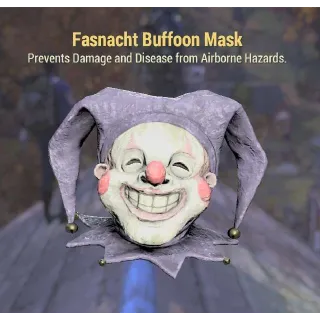 Fasnacht Buffoon Mask