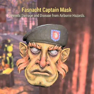Fasnacht Captain Mask