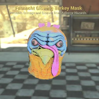 Glowing Turkey Mask