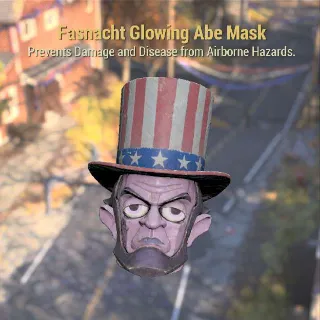Glowing Abe Mask