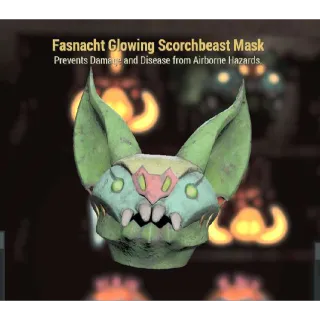 Glowing Scorchbeast Mask