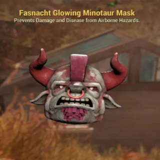 Glowing Minotaur Mask