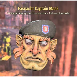 Fasnacht Captain Mask