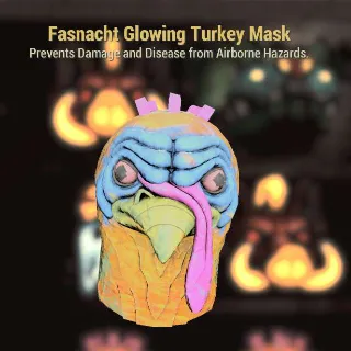 Glowing Turkey Mask