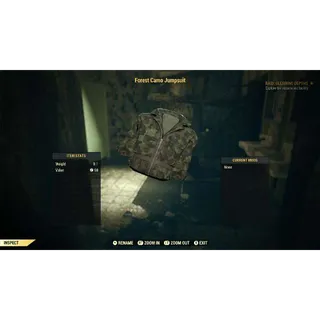 Forest Camo Jumpsuit