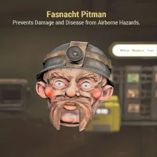 Fasnacht Pitman Mask