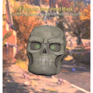 Fasnacht Bone Head Mask