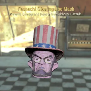 Glowing Abe Mask