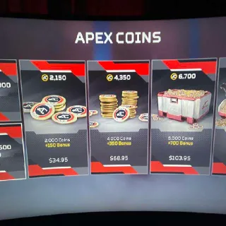 50k Apex Coins