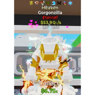 MAX LEVEL 8 Trait Heaven Gorgonzilla 53.9Qi/s