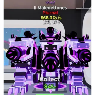 MAX LEVEL 250 Void II Maledettones 68.3Qi/s