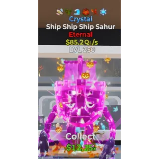 MAX LEVEL 6 Trait Crystal Ship Ship Ship Sahur