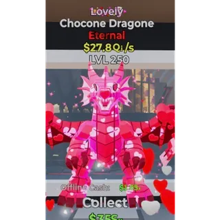 MAX LEVEL 250 Lovely Chocone Dragone - 27.8Qi/s