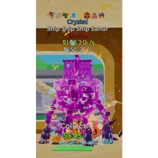 MAX LVL 250 8 TRAIT Crystal Ship Ship Ship Sahur