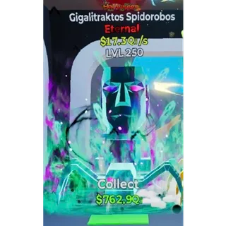 MAX LEVEL 250 Halloween Gigalitraktos Spidorobos 