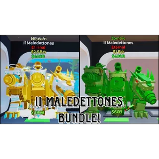 Max Level II Maledettones Bundle!