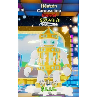 *RARE* MAX LEVEL 250 Heaven Carouselino 57.4Qi/s
